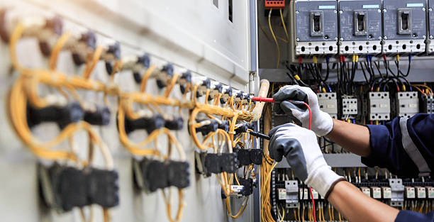 Professional Electrician technician working in Waite Park, MN